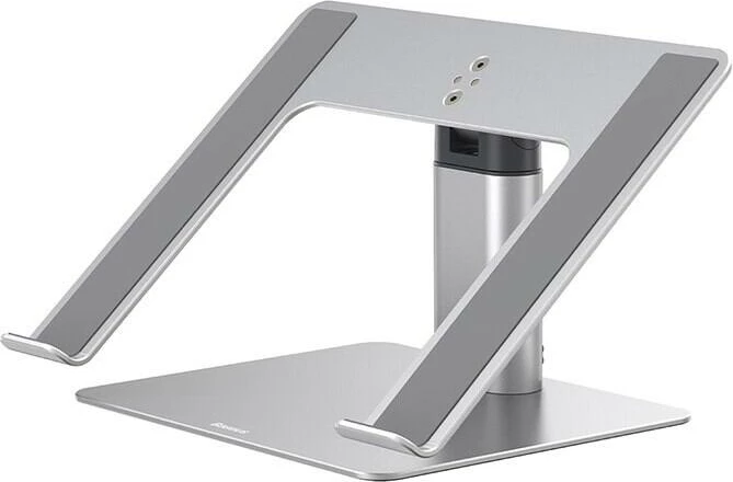 Mbajtës laptopi Baseus LUJS000012, i rregullueshëm, 11-17", argjendtë