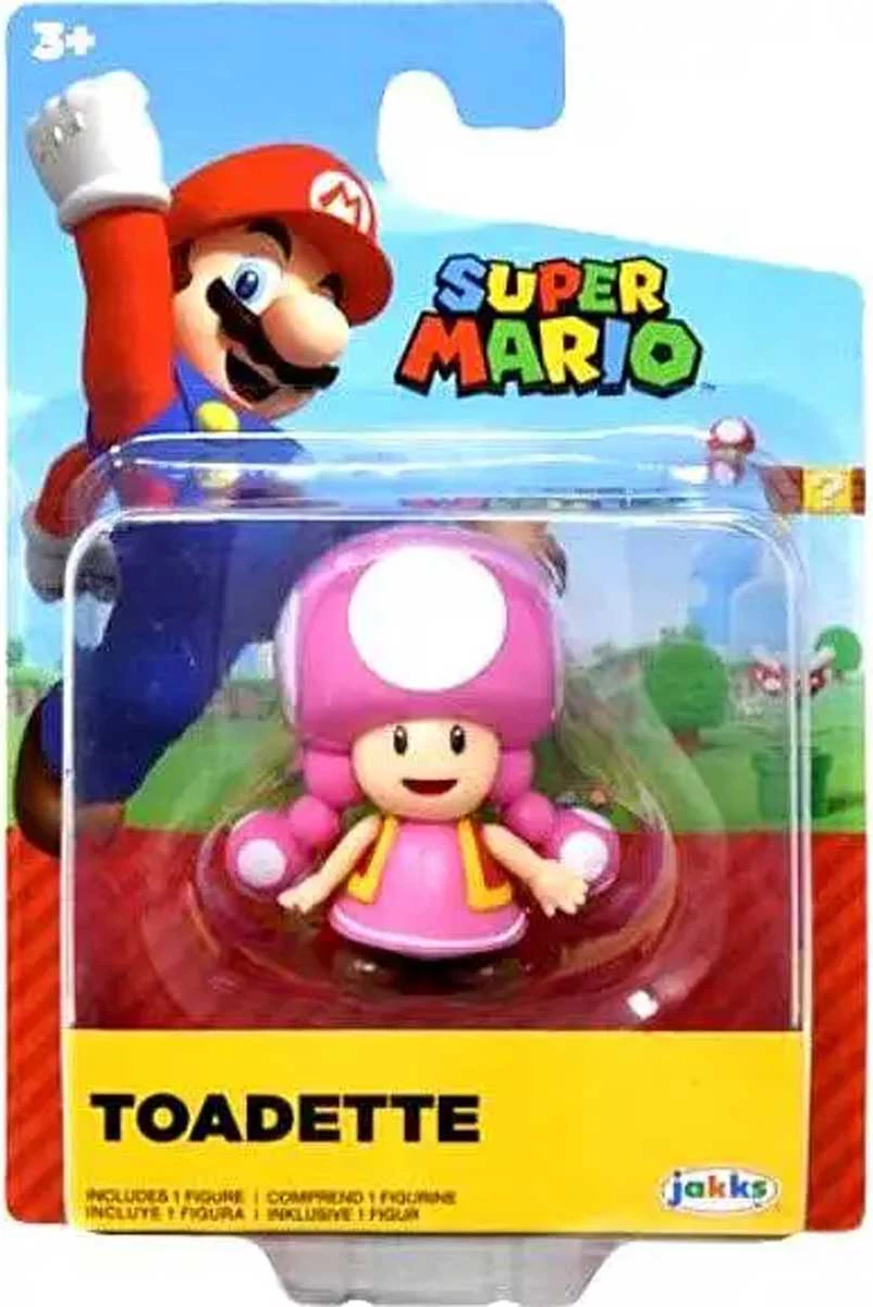 Super Mario 6cm Toadette Figure