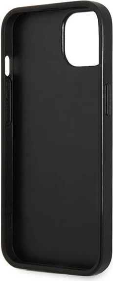 Mbështjellës Karl Lagerfeld Karlimals Cardslot për iPhone 13, e zezë