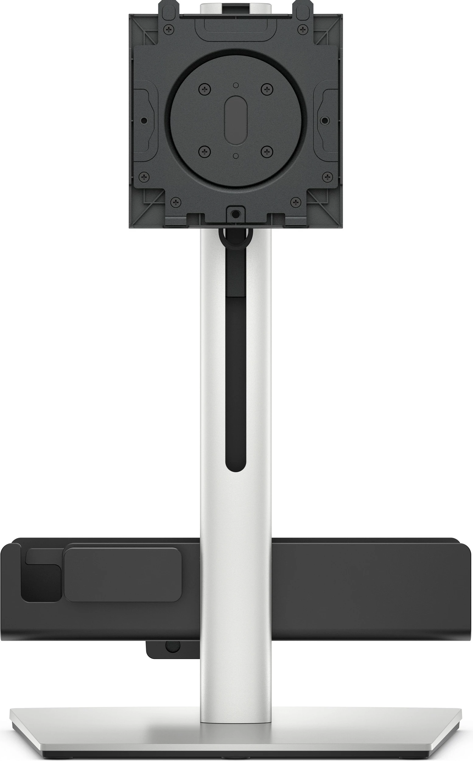 Mbajtës monitori DELL Pro Slim/Pro Max Slim, VESA 100x100, për tavolinë, 19-27", i zi/argjendtë