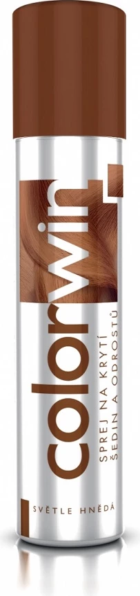 Sprej për rrënjë flokësh Colorwin Root Touch-Up kafe e çelët 75ml
