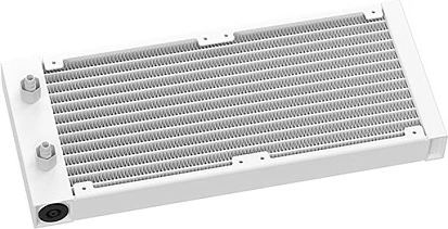 Kasë ftohëse uji Deepcool LM240, 2x120mm, ekran IPS, bardhë