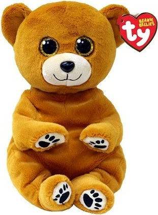 Ari pelushi, TY, 43206, 24 cm, kafe