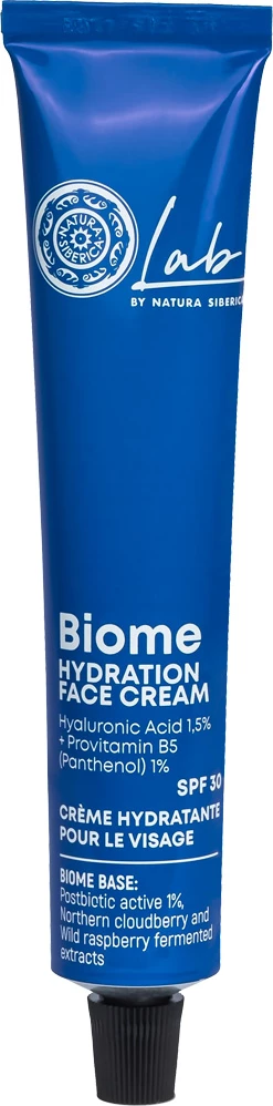 Krem fytyre hidratues për femra Natura Siberica Lab Biome SPF30, 50ml