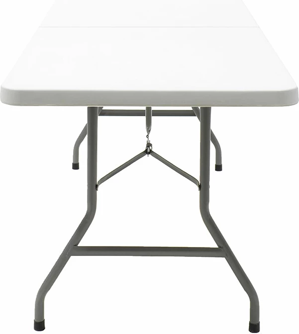 Tavolinë profesionale për catering, palosëse, granit e bardhë, 183x76x74