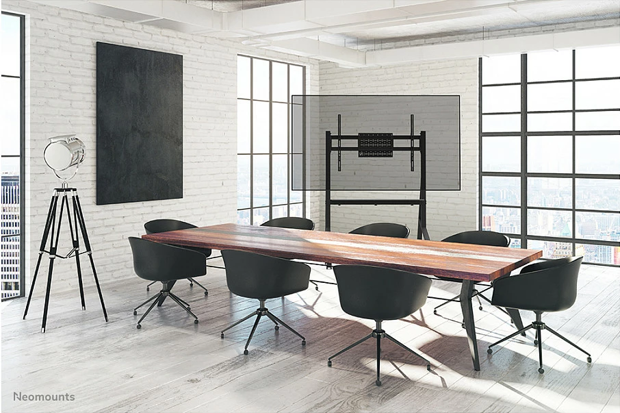 Karrocë multimedia Neomounts FL50-525BL1, Newstar, për ekrane të sheshta deri në 86", e zezë