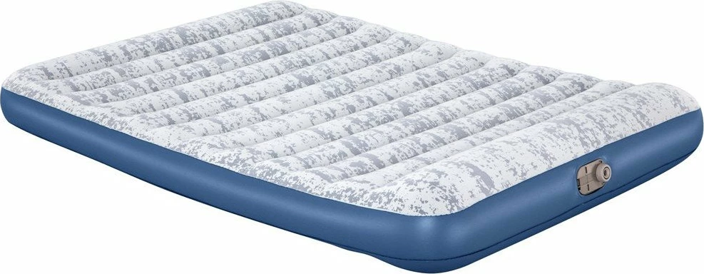 Dyshek ajri Bestway Queen Velvet BE67836 203 x 152 x 30 cm me pompë elektrike të integrume, bardhë, me çantë ruajtjeje