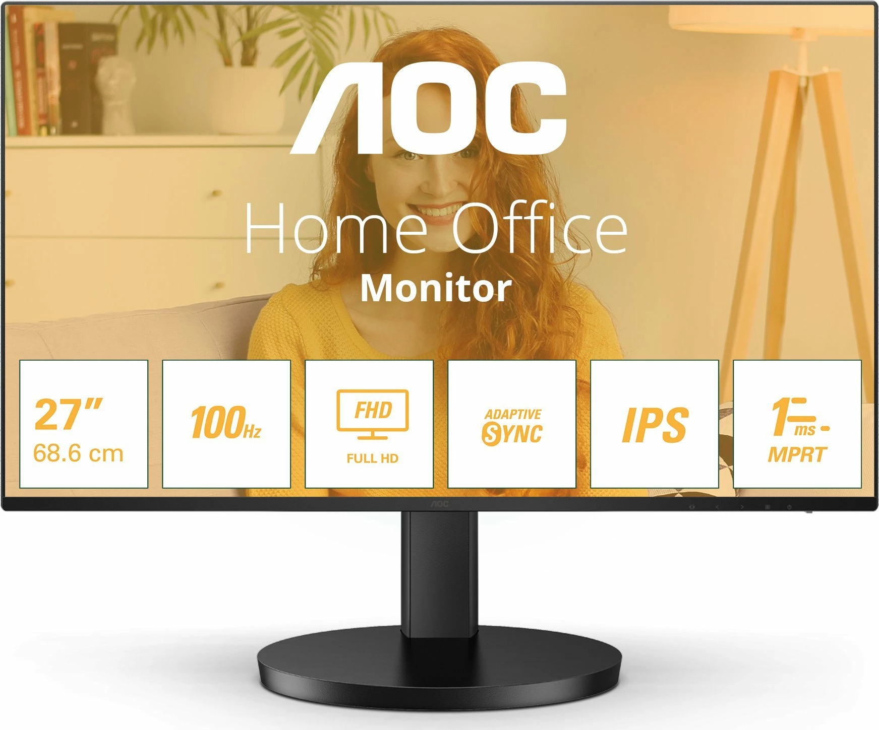 Monitor AOC 27B3HA2 27\" FHD IPS 100Hz 1ms, i zi
