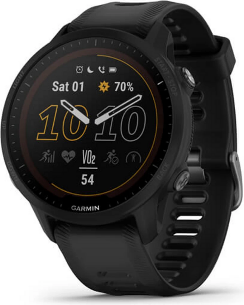 Smartwatch Garmin 010-02638-20 GPS fitness tracker, rrahje zemre, VO2 Max, e zezë