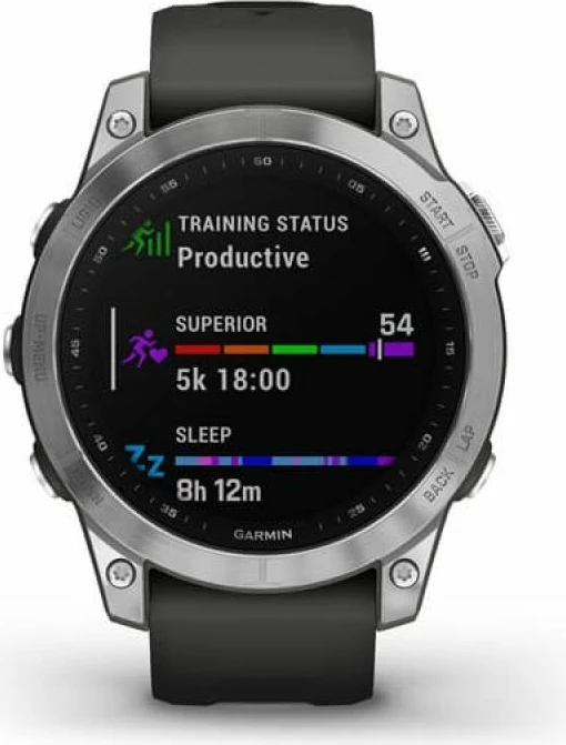 Orë Garmin për meshkuj dhe femra, ngjyrë grafit