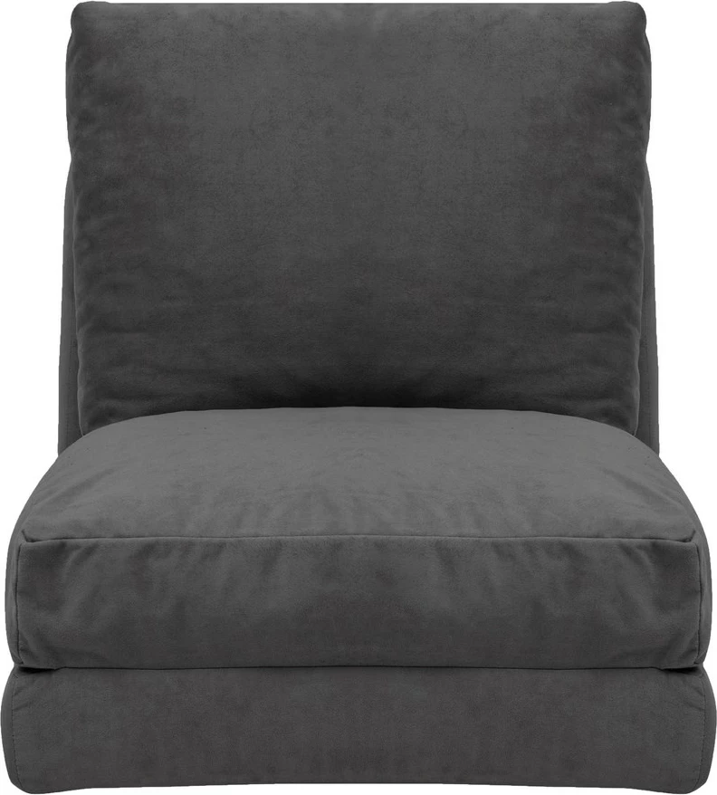 Krevat-karrige një vendës, ngjyrë gri, Atelier del Sofa, Taida - GR126