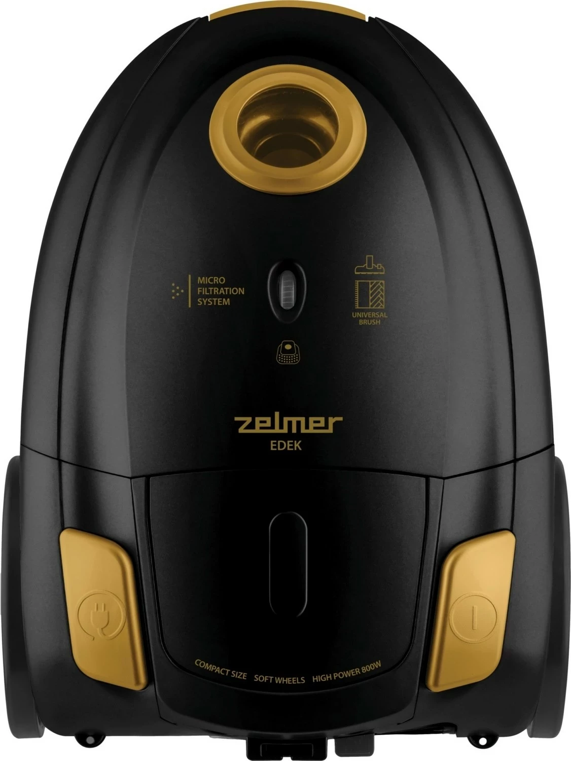 Fshesë me korrent Zelmer ZVC250 Edek, 800W, 2.5L, e zezë-ari