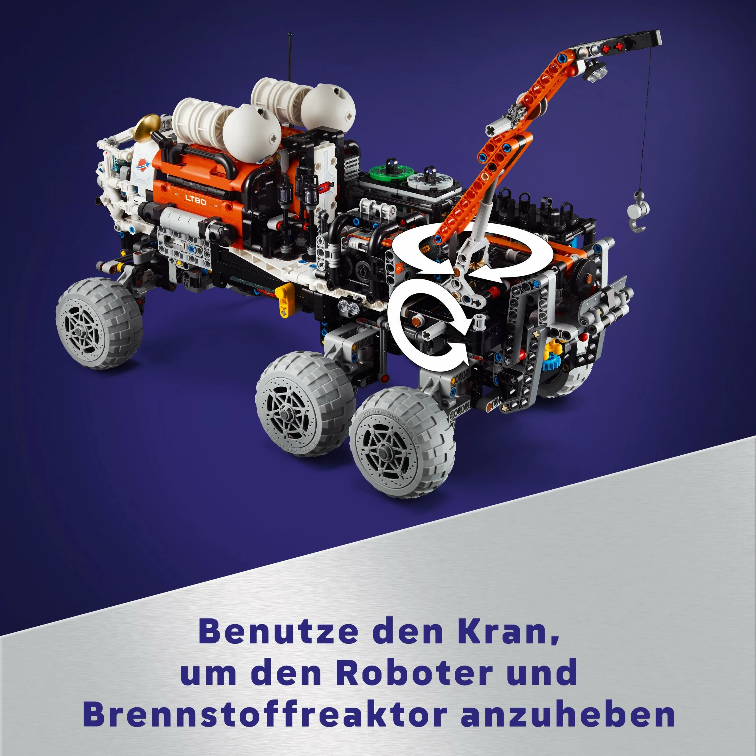 Set ndërtimi LEGO Mars Crew Exploration Rover, 11 vjeç+, 1599 pjesë, shumëngjyrësh