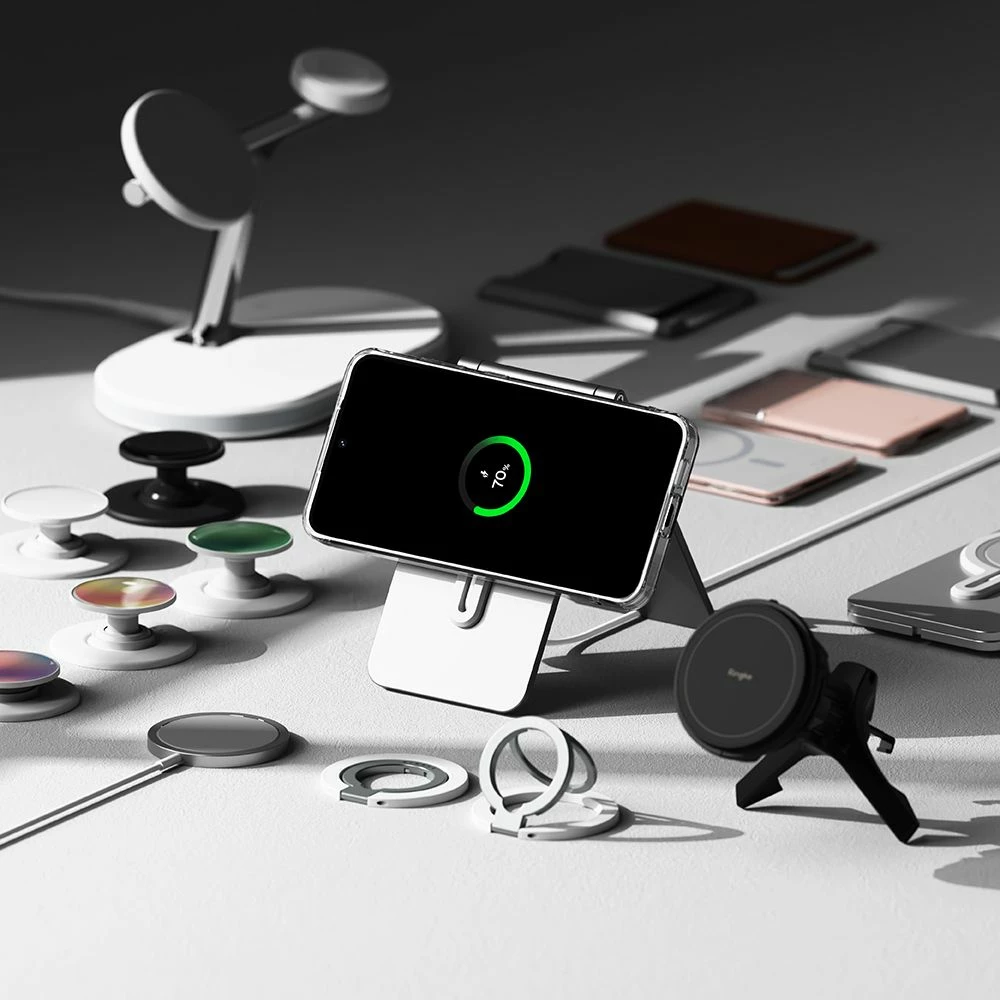 Mbështjellës Ringke Fusion MagSafe për Samsung Galaxy S24 FE, Transparent