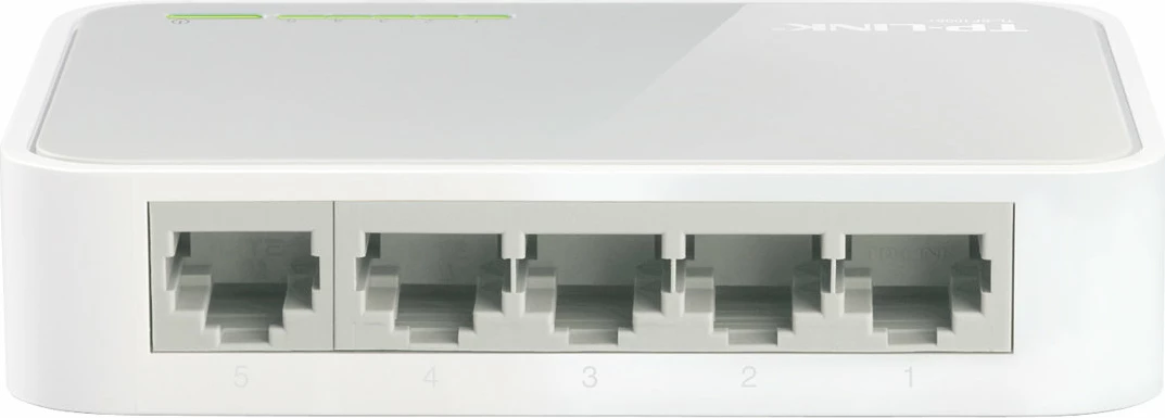Switch TP-LINK TL-SF1005D, 5 porta, Fast Ethernet, i bardhë