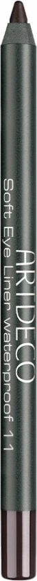 Laps për sy Artdeco Soft Waterproof Eyeliner Pencil për femra 11 Deep Forest Brown 1.2g
