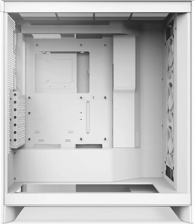 Kasë Nzxt H7 Flow RGB CM-H72FW-R1 Midi Tower, ATX/e-ATX, USB-C, me dritare, e bardhë