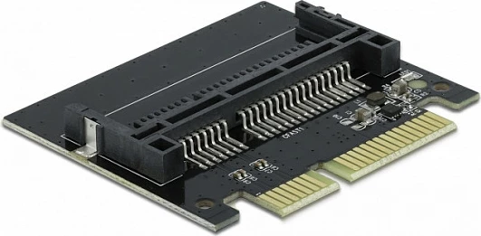 Adapter SATA 22-pin në CFast slot DeLOCK, internal, hot-swap, 45x51x5 mm