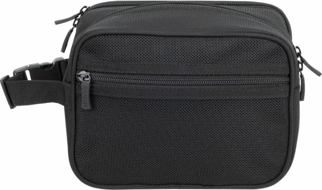 Çantë tualeti RIVACASE ECO 8409, RPET poliester, 215×160×120 mm, e zezë