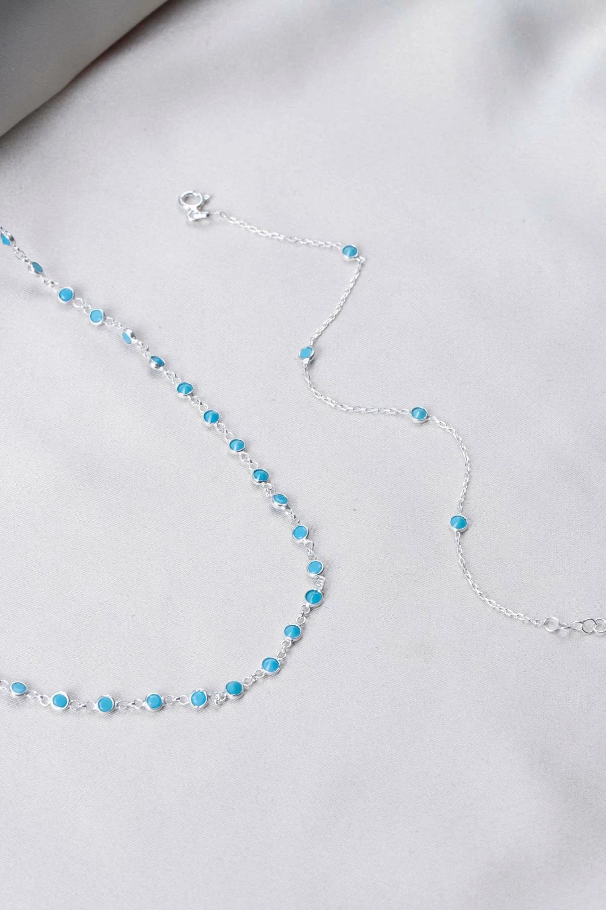Set varëse dhe vathë argjendi, Jumeon, TFNY65230, ngjyrë kaltër