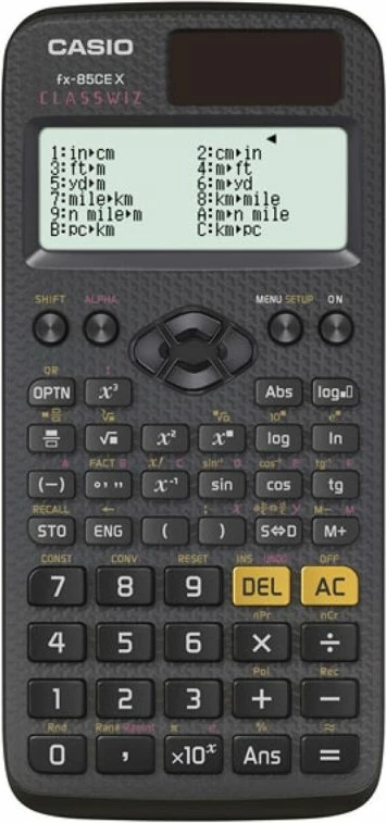 Kalkulator shkencor CASIO, i zi
