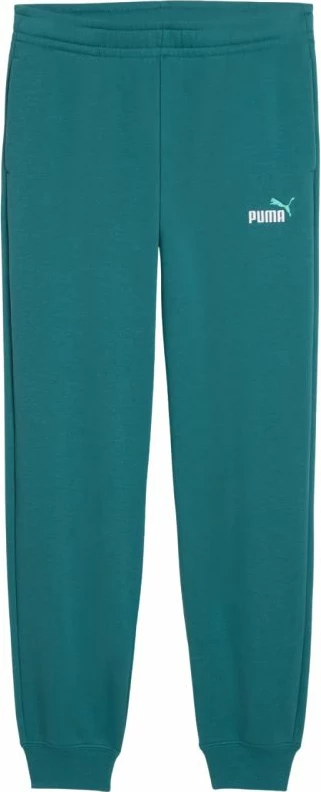 Pantallona sportive fëmijë Puma ESS 2 Color No. 1 Logo 693892 41, të gjelbra