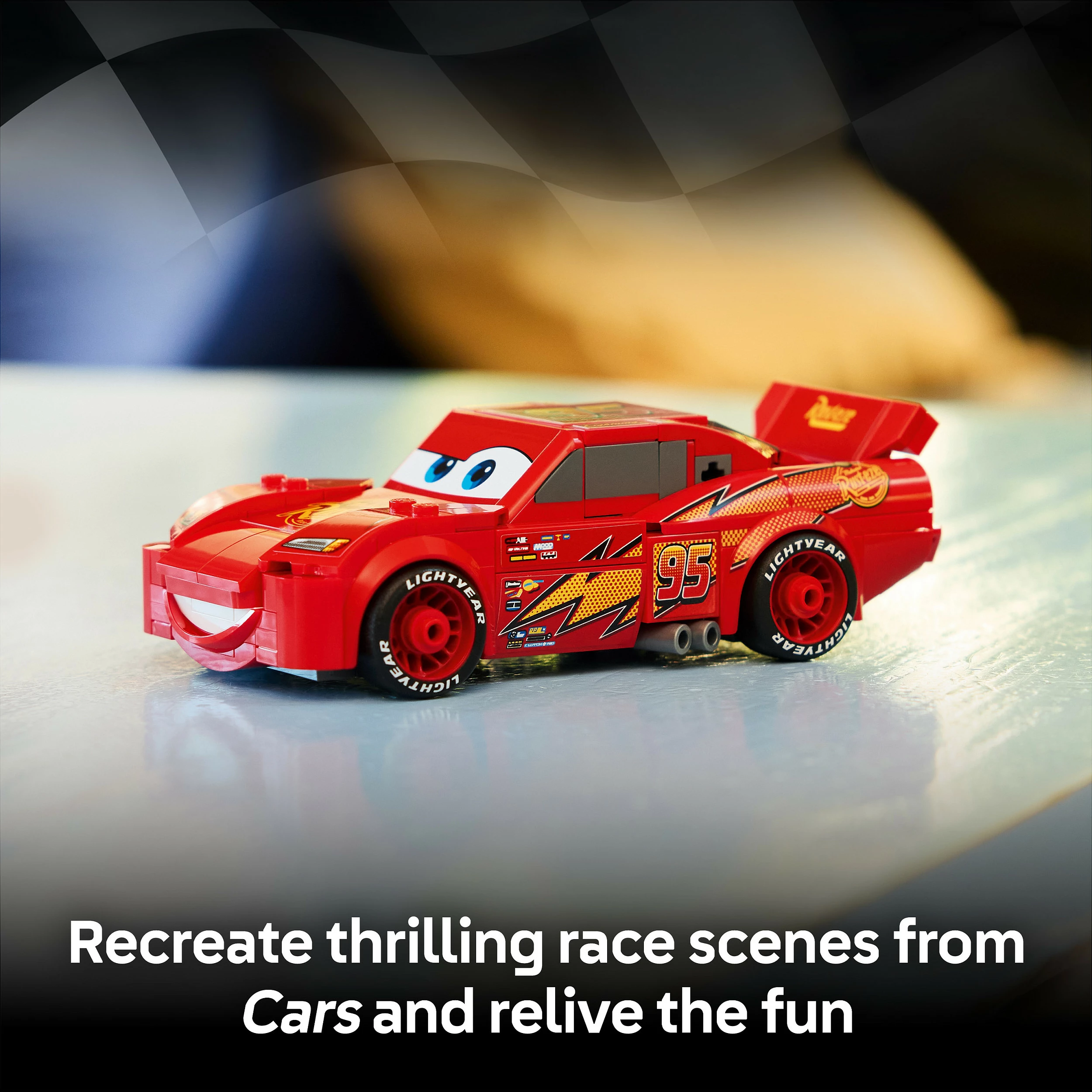 Set ndërtimi LEGO Speed Champions Lightning McQueen 77255, 270 copë, 9+ vjeç, shumëngjyrësh
