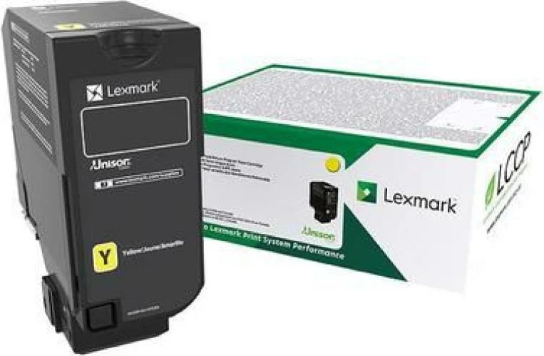Toner Lexmark 75B20Y0, e verdhë