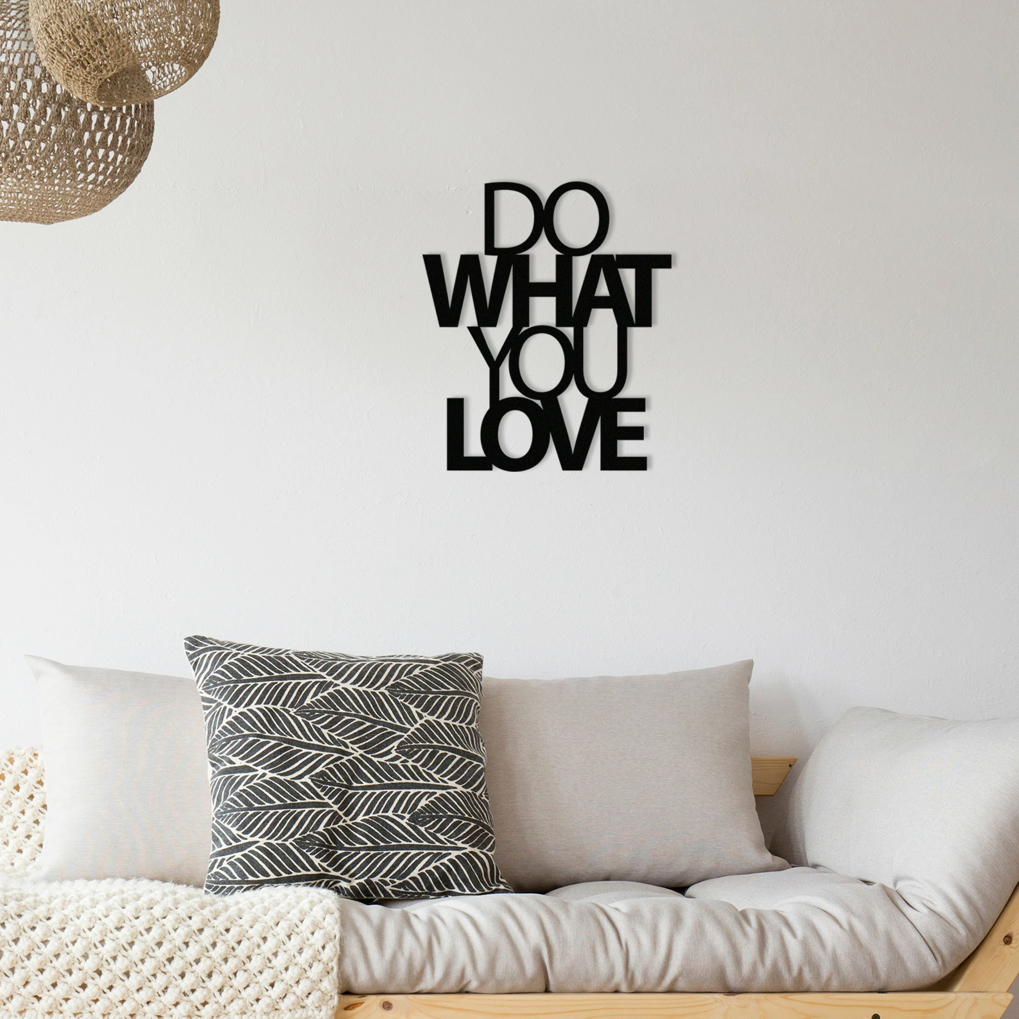 Dekor metalik për mur, Wallity, Do What You Love