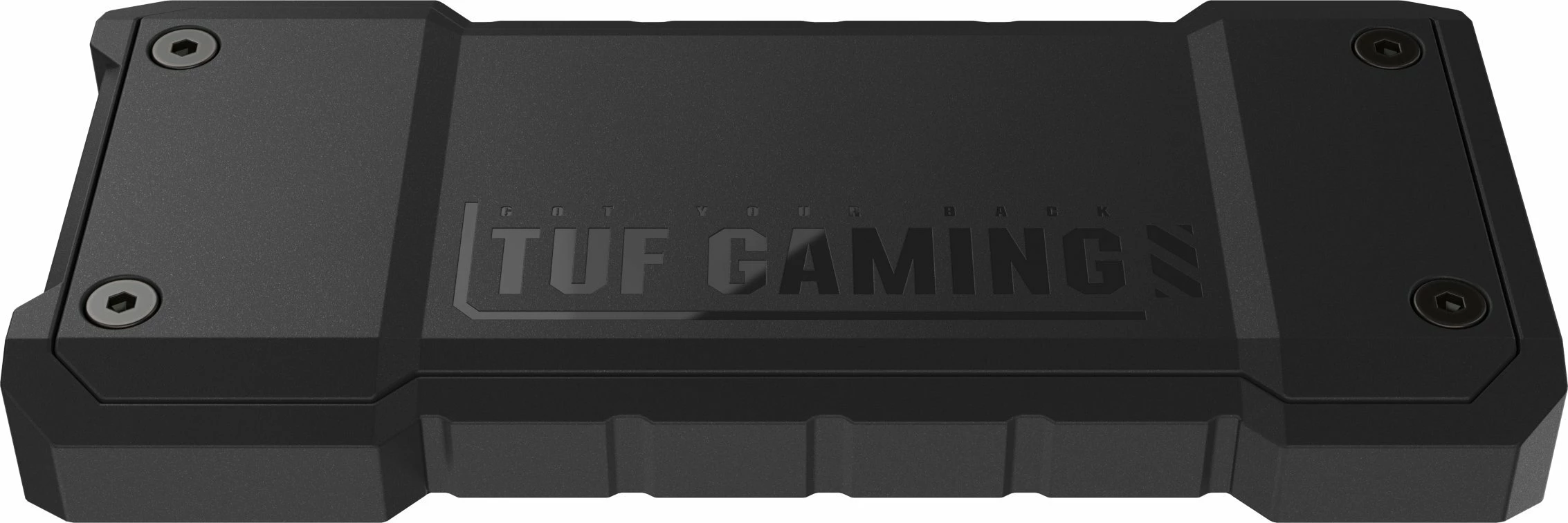Kasë SSD e jashtme Asus TUF Gaming A2 për M.2 NVMe/SATA USB 3.2 Gen 2x2, e zezë