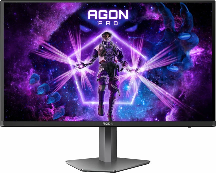 Monitor AOC AGON Pro AG276QKD2 26.5" QD-OLED QHD 500Hz, zi/argjendtë