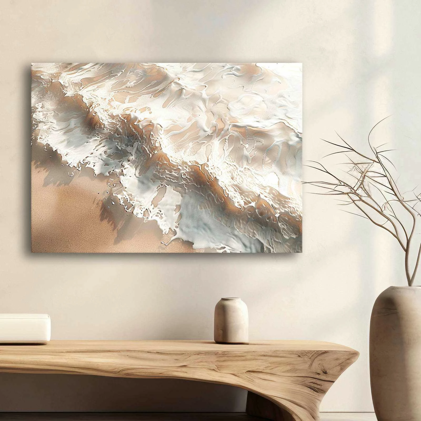 Pikturë dekorative në kanavacë, shumëngjyrëshe, Wallity, 70100Wabisabi-039, 70x100cm