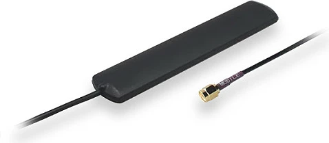 Antena Teltonika PR1AS420, 2 dBi, SMA Male, kabllo 3 m, e zezë