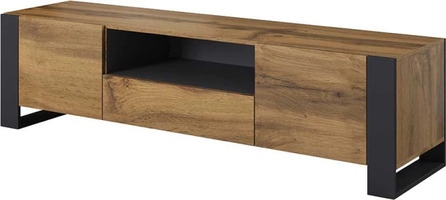 TV komodë moderne WOODY [Ngjyra: Kafe]