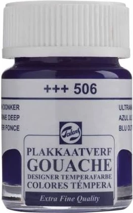 Talens Gouache Extra Fine 506 – Ultramarine Deep