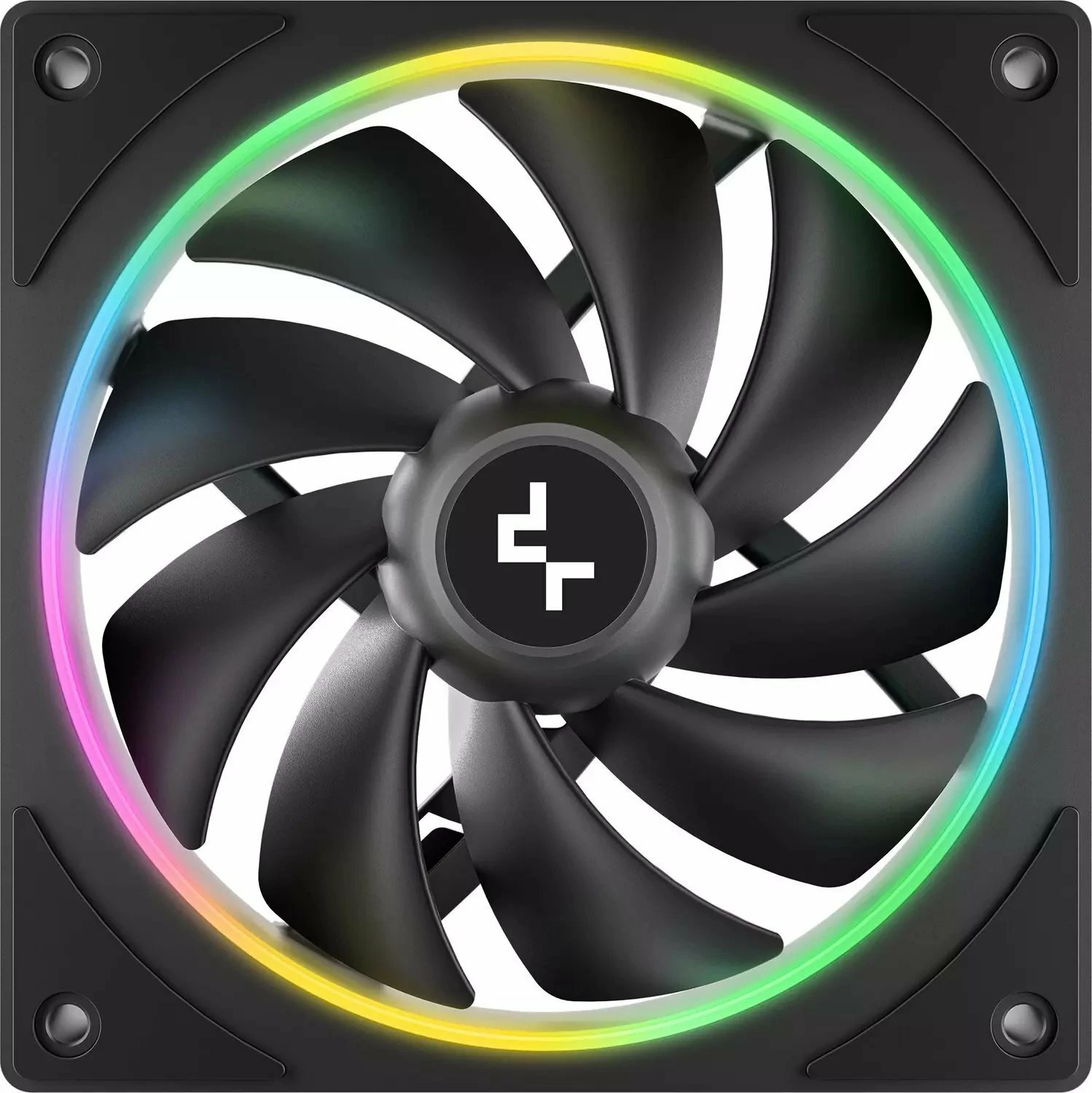 Ventilator kasë PC Deepcool FL12 SE (R-FL12SE-BKAPN1-G) 120mm ARGB PWM 4-pin, i zi, 1 copë