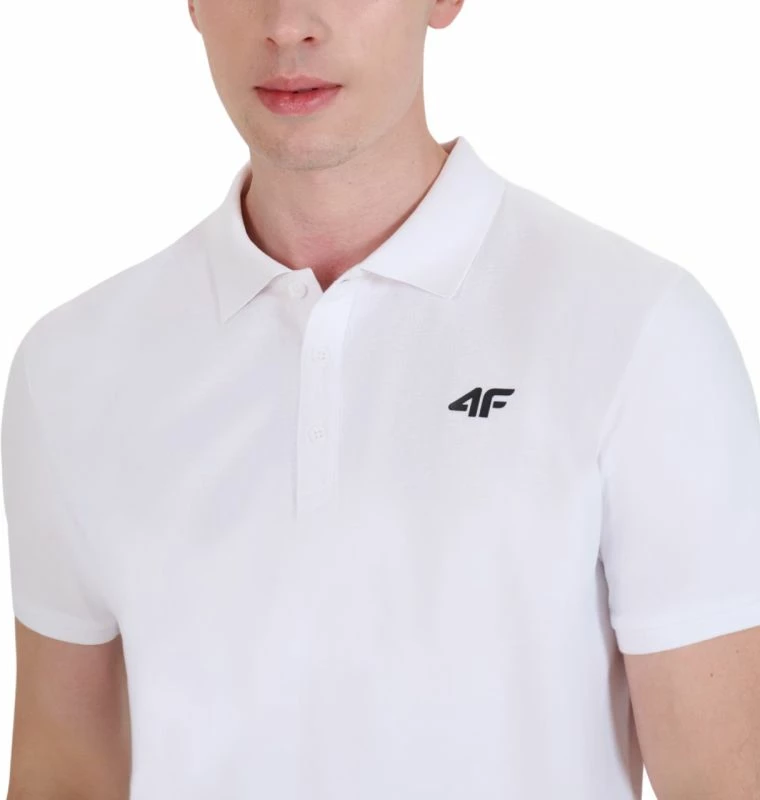 Maicë polo për meshkuj 4F, e bardhë [Madhësia: M]