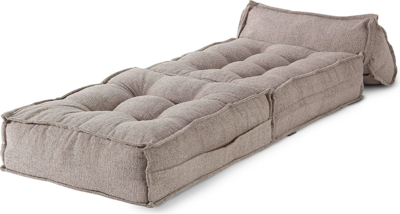 Krevat-kolltuk një vendësh Atelier del Sofa, ngjyrë mocca - kafe e çelët