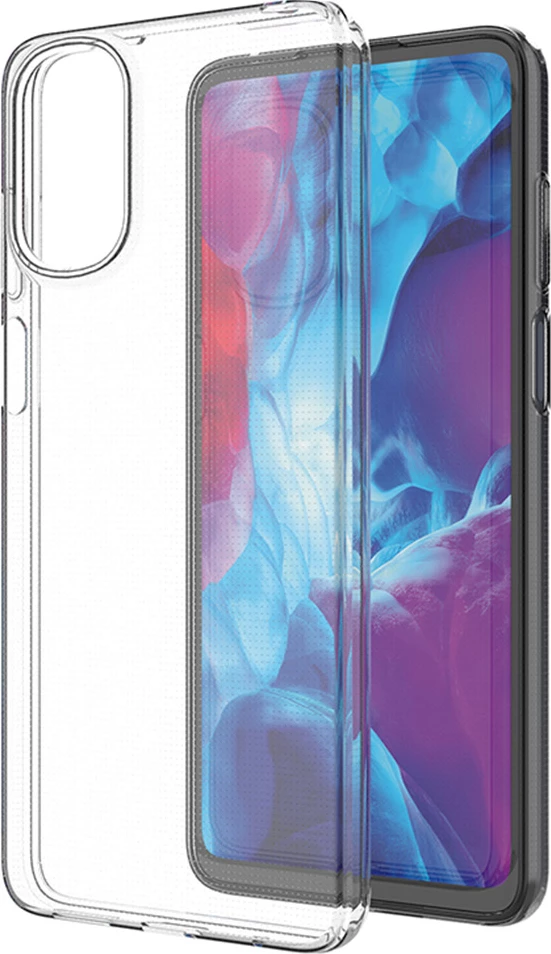 Mbështjellës Hurtel Ultra Clear 0.5mm për Motorola Moto E32, Transparent