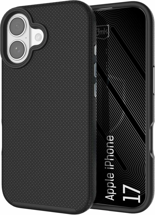 Kuti për iPhone 17 3mk Fortis MagCase, e zezë
