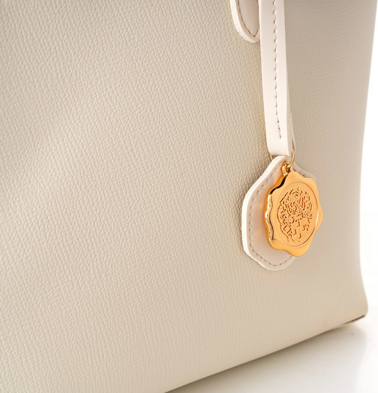 Tote bag Vince Camuto, Taormina, krem