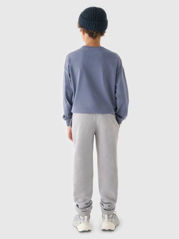 Pantallona sportive për djem 4F, gri