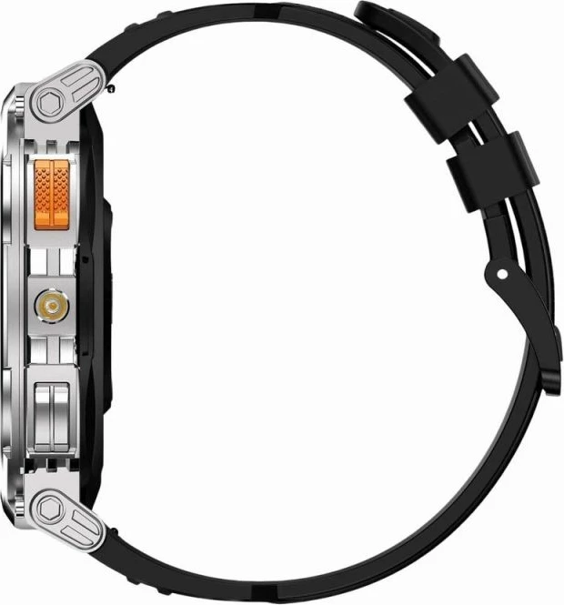 Smartwatch Gravity për meshkuj, e zezë