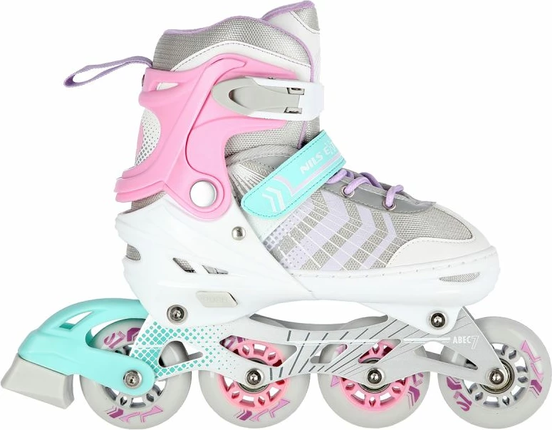 Rollera për fëmijë Nils Extreme NH18192 4in1, rozë, madhësia S (29-33)