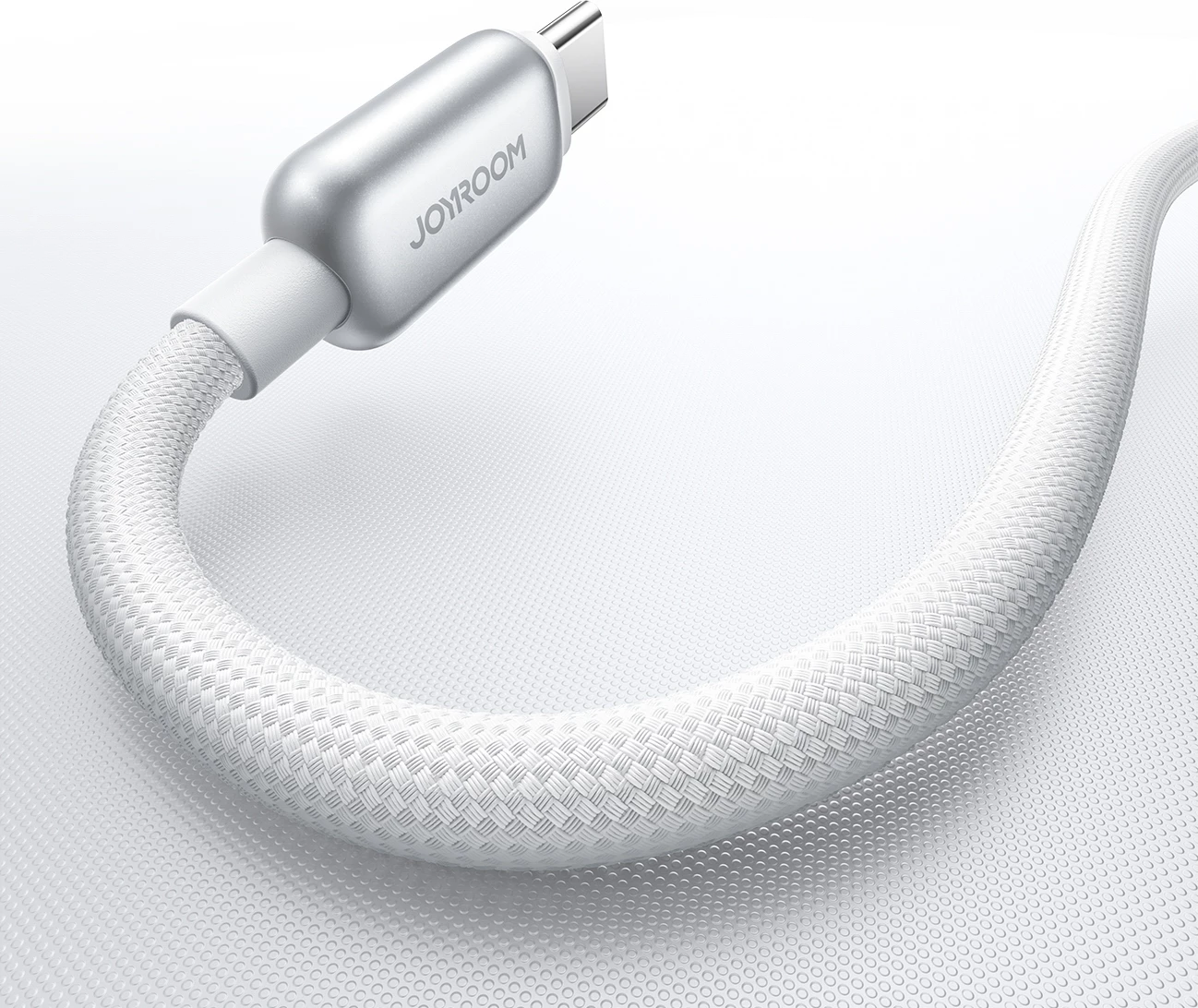 Kabllo karikimi dhe të dhënash, Joyroom, S-A55 StarFlight, USB‑C në Lightning, 30W, 1.2 m, e bardhë