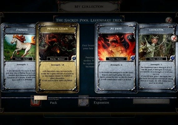 Talisman: The Sacred Pool Expansion - Legendary Deck DLC EN Global