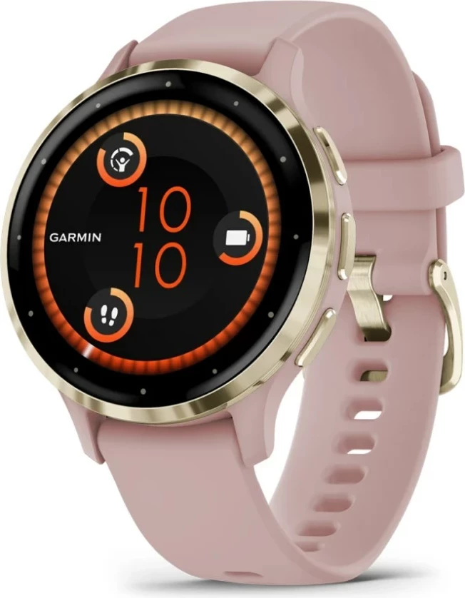 Smartwatch Garmin Venu 3S, 41 mm, AMOLED, GPS, Gold, Rose