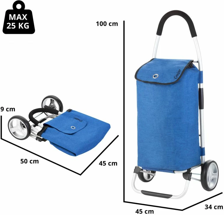 Karrocë për pazar Yakimasport Classic Premium Cruiser 650061, e palosshme