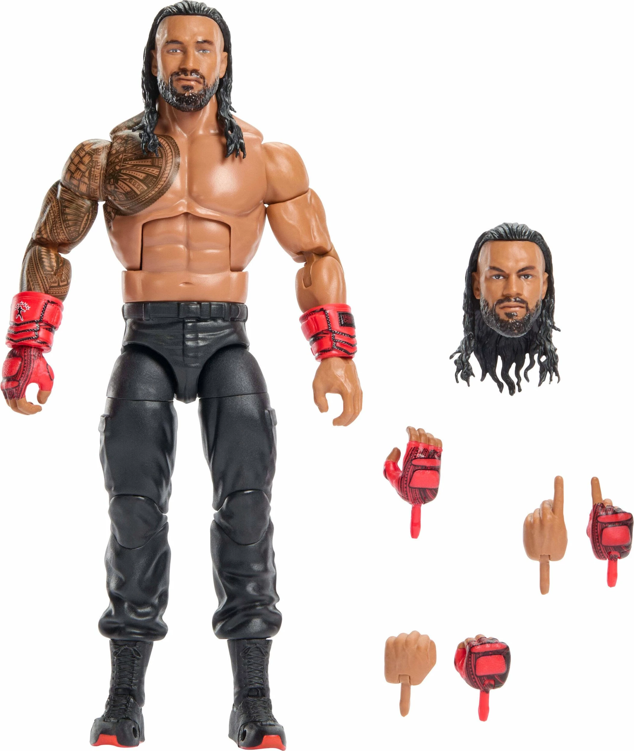 Figurinë koleksionuese Mattel WWE Elite Collection Roman Reigns JHV14 15 cm, me aksesorë