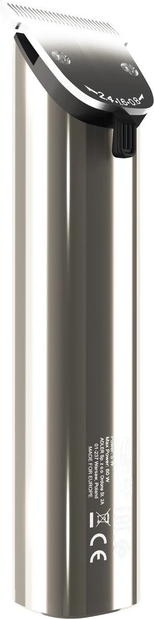 Makinë rroje Adler AD 2834, 3-12 mm, e argjendtë